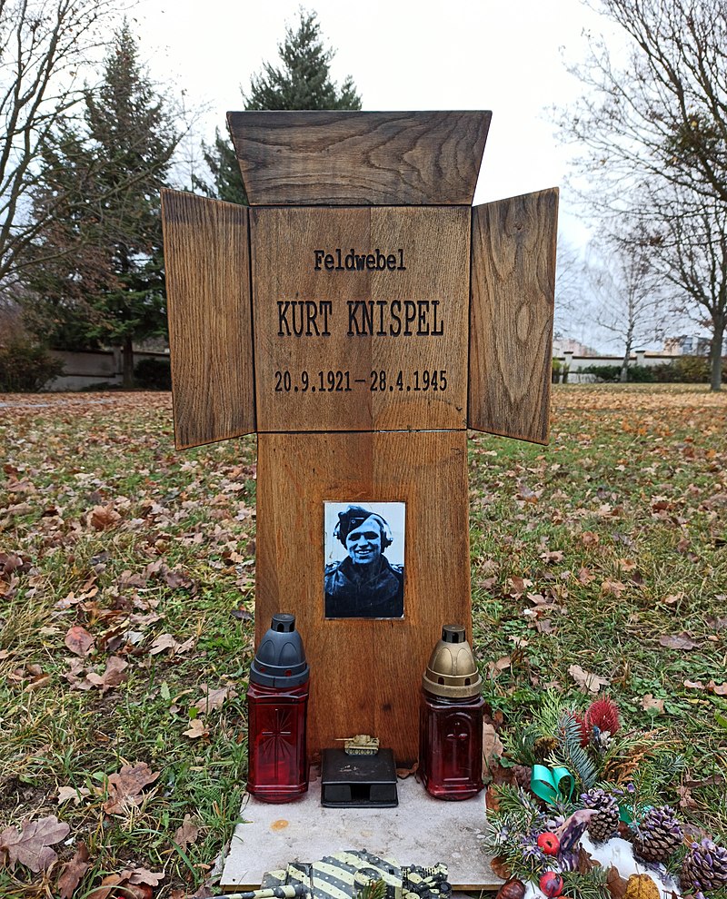 Neo-Nazis in Czechia grave of Nazi soldier Kurt Knispel in Brno visited by sympathizers, illustrative image