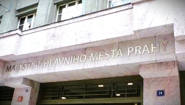 Facade of the Prague City Hall – Magistrát hlavního města Prahy, main office for housing and social policy decisions