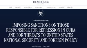 Sanciones contra Cuba: EE. UU. acusa represión y vínculos con Irán